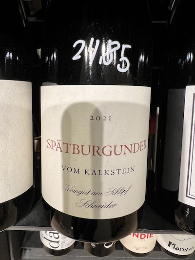 Spätburgunder vom Kalkstein