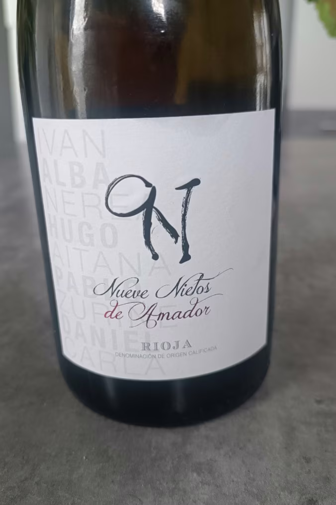 Nueve nietos de Amador 